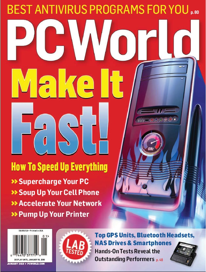مجله کامپیوتری PC World – January 2010